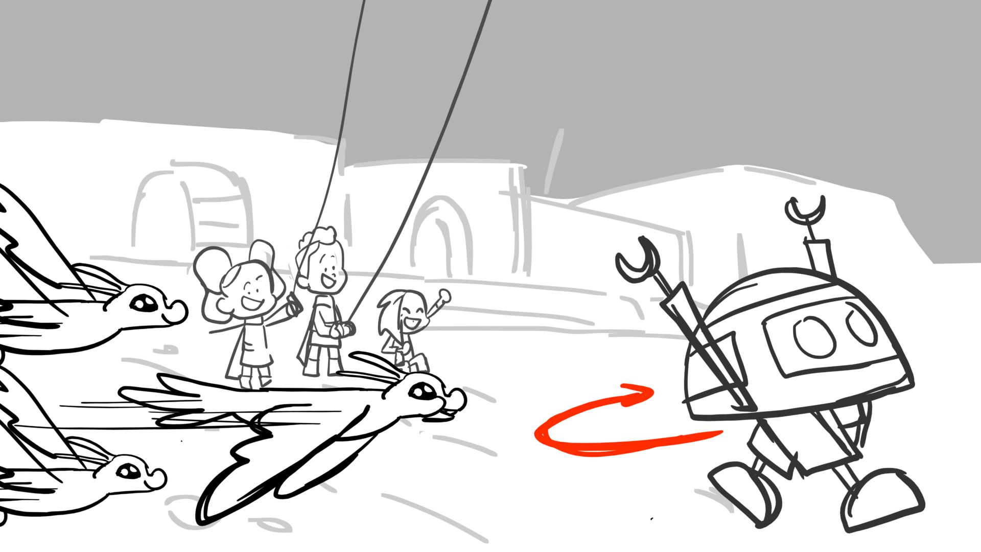 Fun with Nubs — Ep. 119, lámina 116, storyboard by Melissa Ballesteros